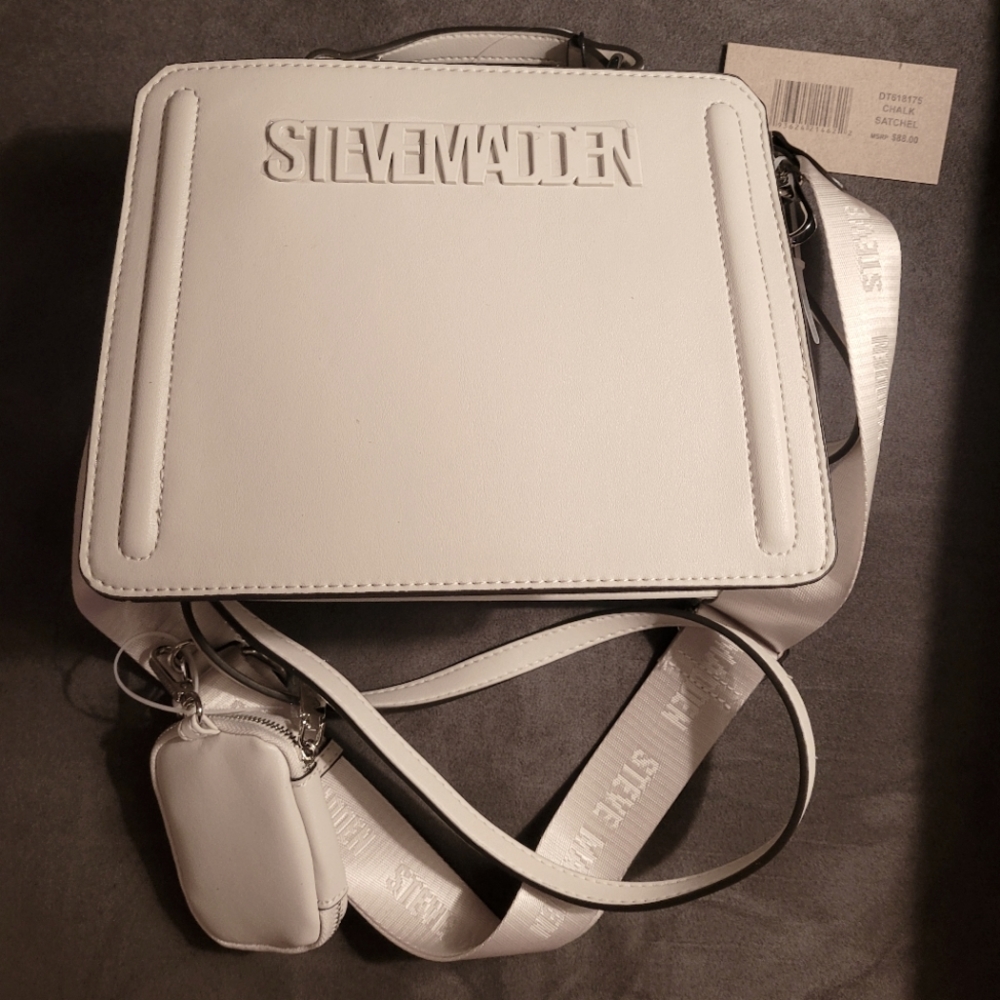 Steve Madden chalk satchel
